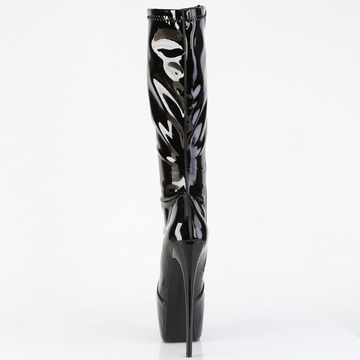 Pleaser Women's Platform Shoes JUBILANT-2000 Blk Str. Pat