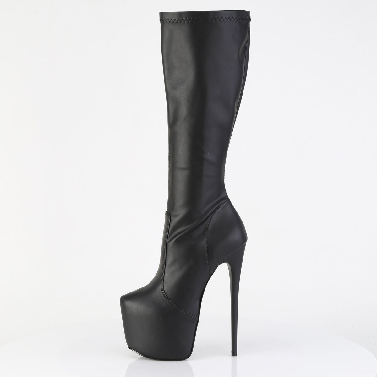 Pleaser Women's Platform Shoes JUBILANT-2000 Blk Str. Faux Leather