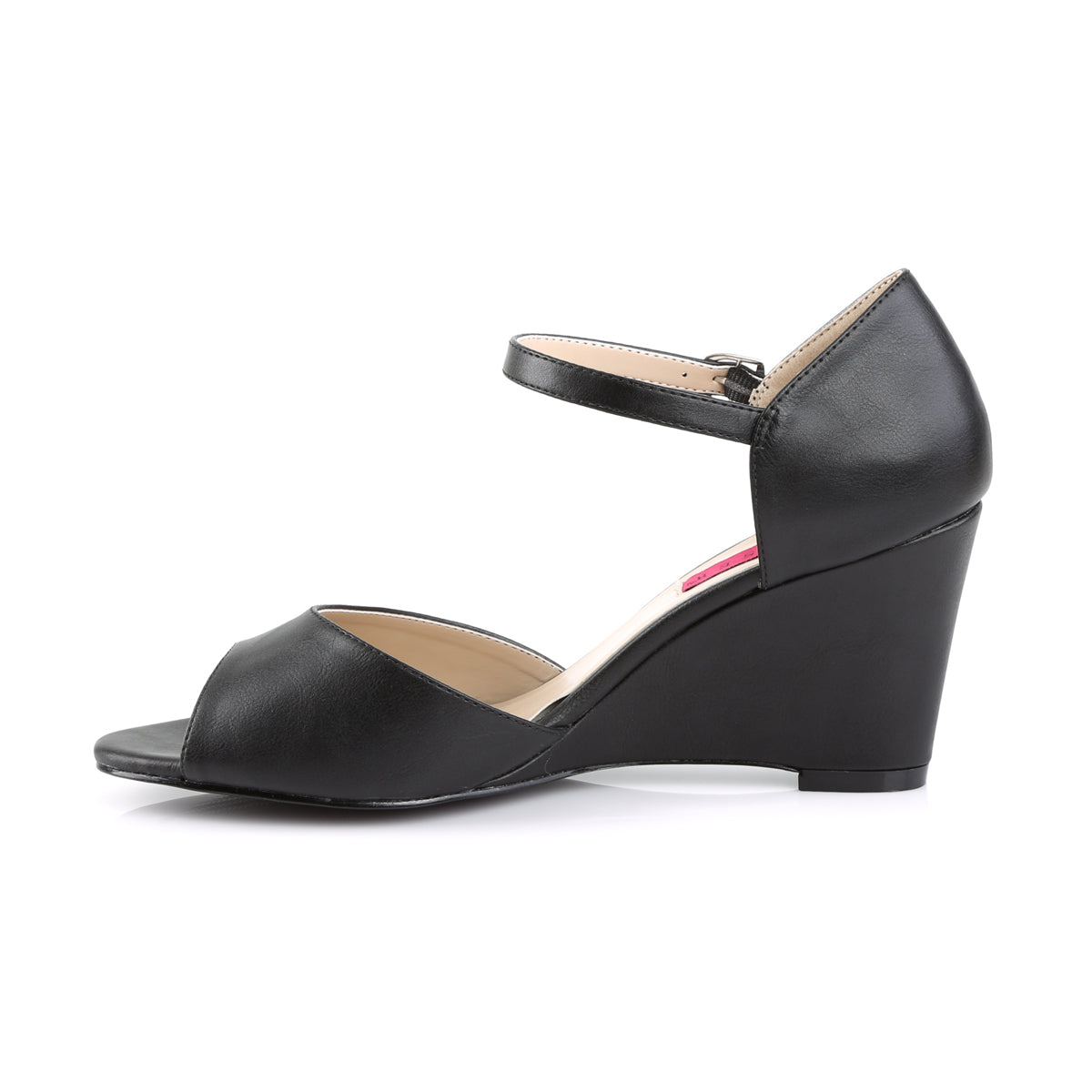Pleaser Pink Label Pompes pour femmes KIMBERLY-05 Cuir Faux Blk