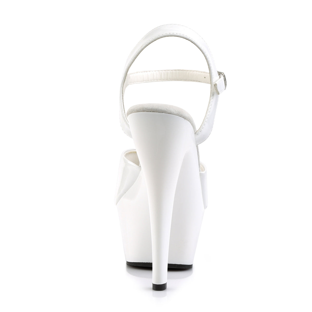 Pleaser Sandales pour femmes KISS-209 wht pat / wt