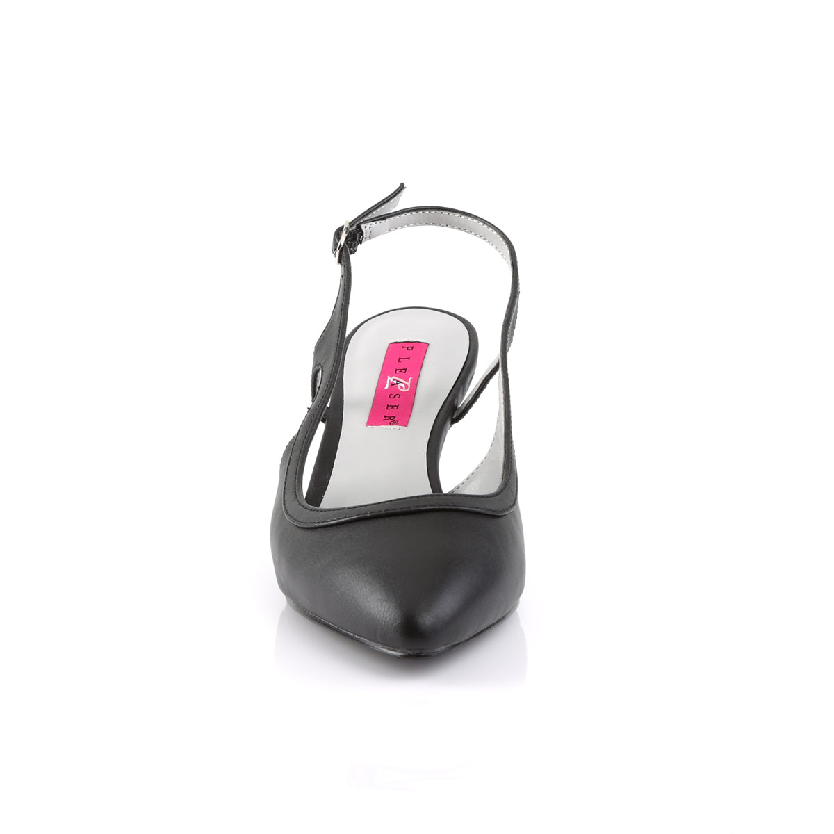 Pleaser Pink Label Pompes pour femmes Kitten-02 cuir fausse blk