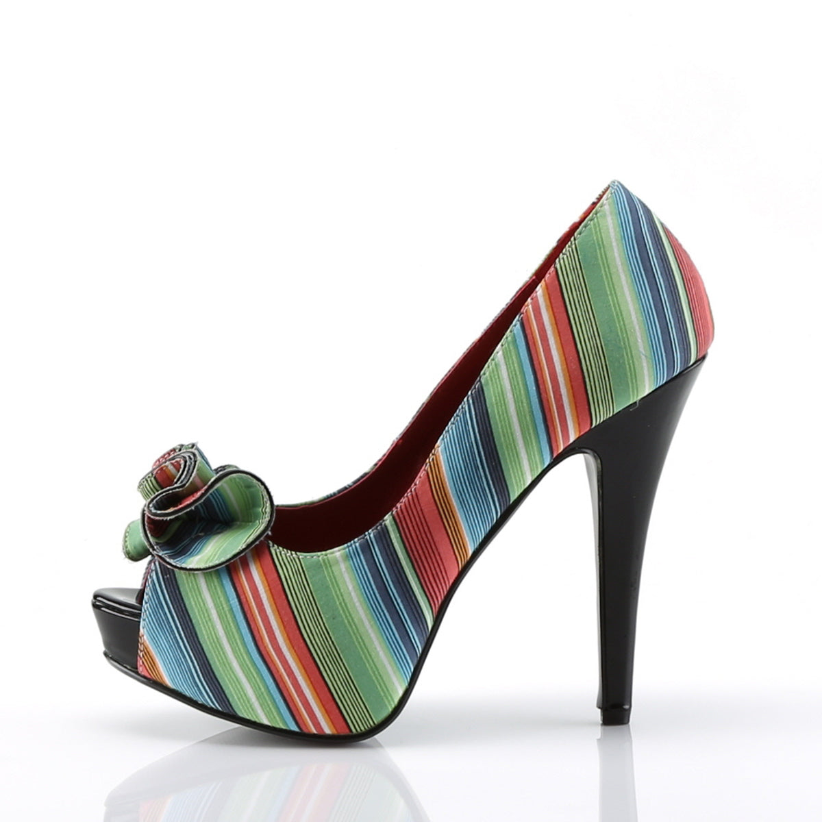 Pin Up Couture Pompes pour femmes LOLITA-12 Tissu d'impression Serape