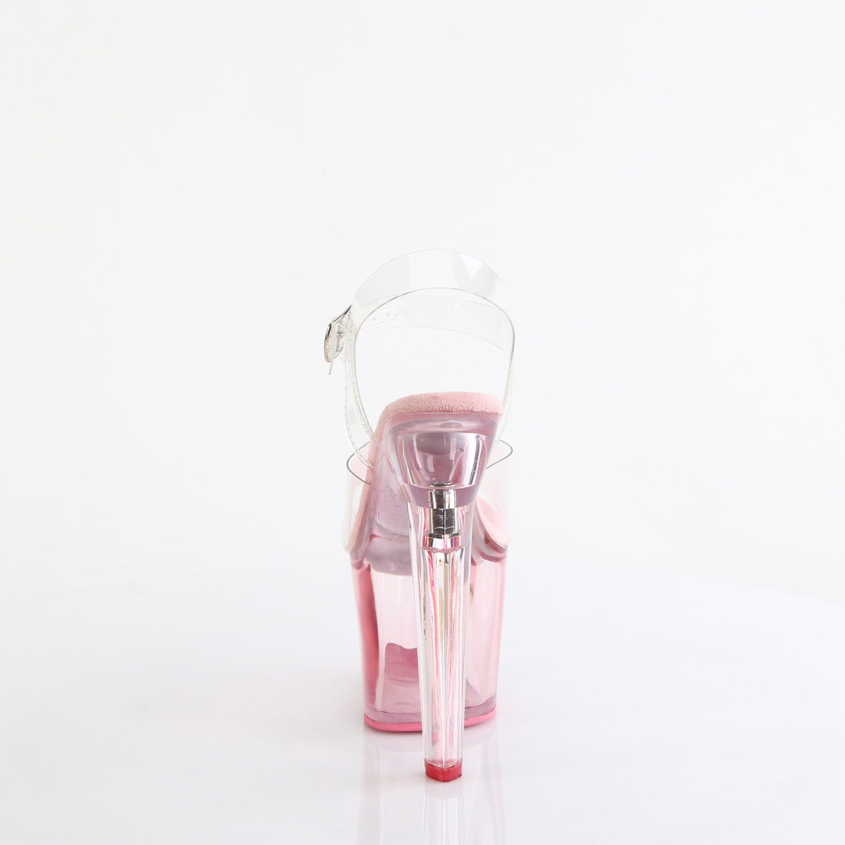 Pleaser LOVESICK-708T Clr/B. Pink Tinted