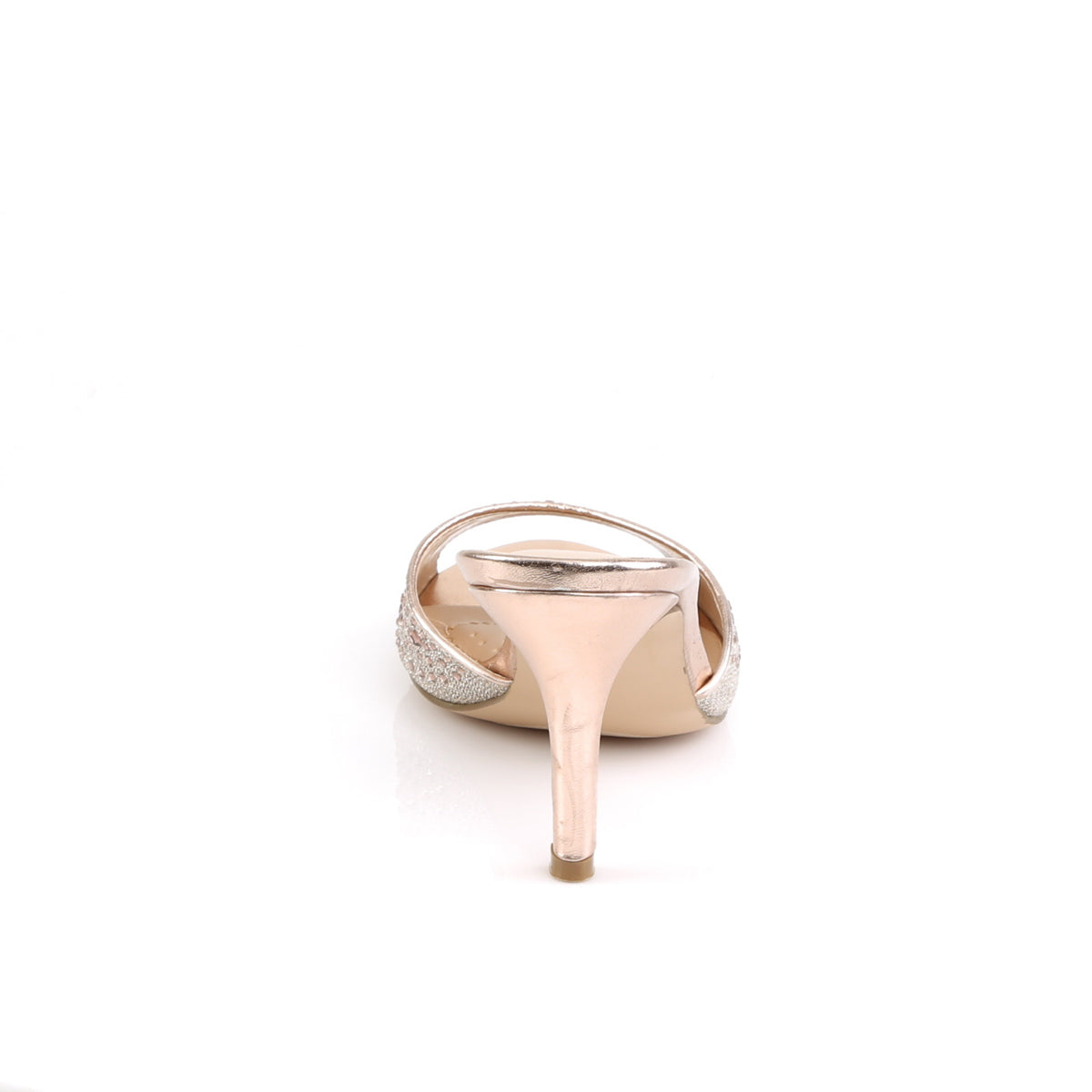 Fabulicious Pompes pour femmes LUCYTissu de maille de paillettes d'or -01
