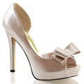 Fabulicious Pompes pour femmes LUMINA-32 Champagne Pat