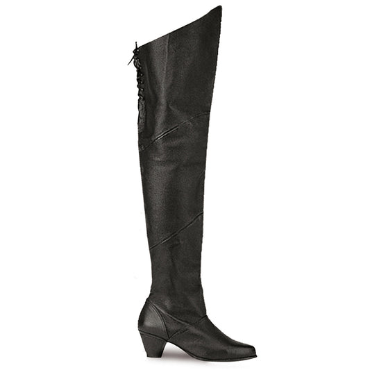 Funtasma Bottes pour femmes MAIDEN-8828 Cuir BLK (P)