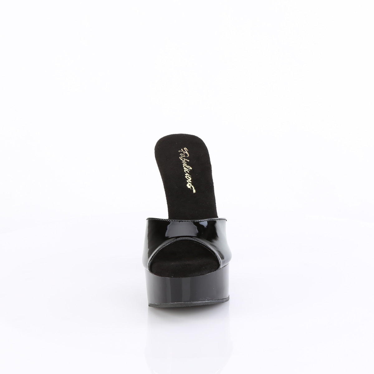 Fabulicious Women's Shoes MARTINI-501 Blk Pat/Blk
