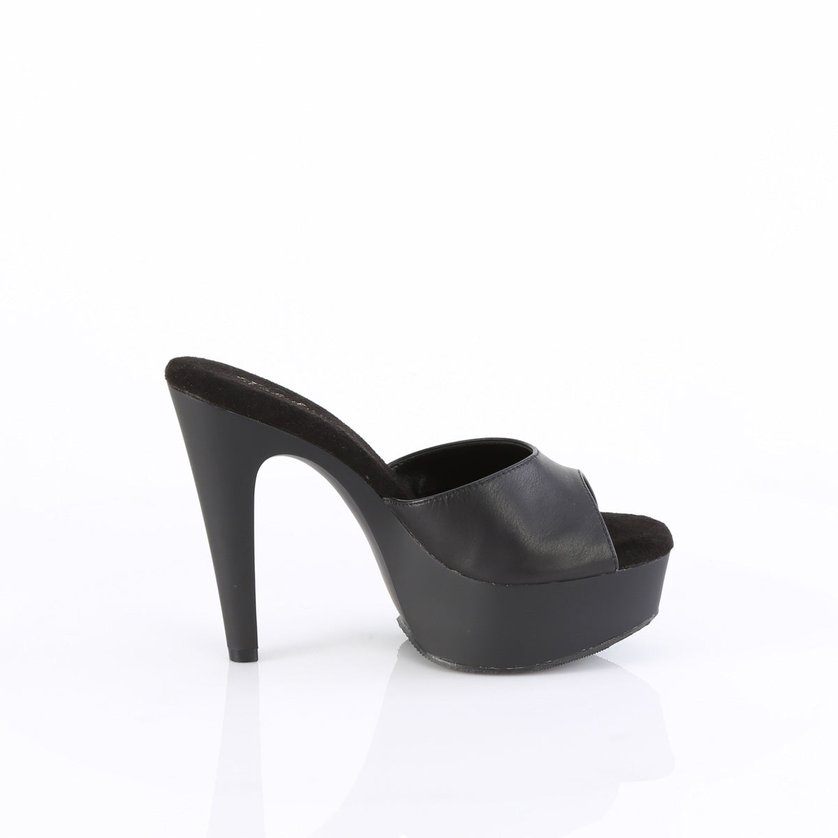 Fabulicious Women's Shoes MARTINI-501 Blk Faux Leather/Blk Matte