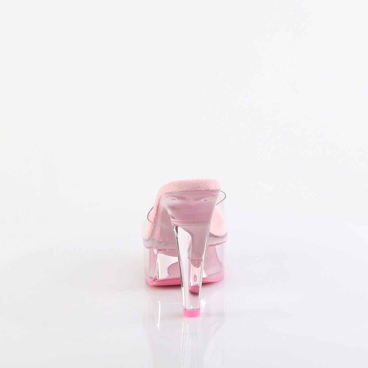Fabulicious Women's Shoes MARTINI-501 Clr-B. Pink/B. Pink Tinted
