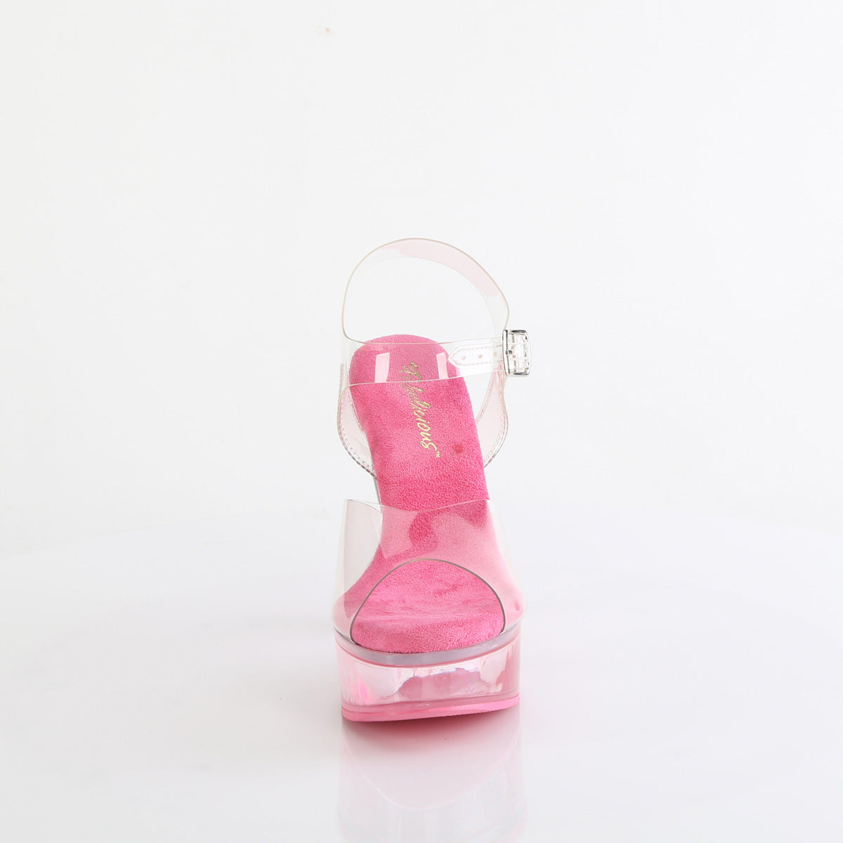 Fabulicious Women's Shoes MARTINI-508 Clr-Pink/Pink Tinted