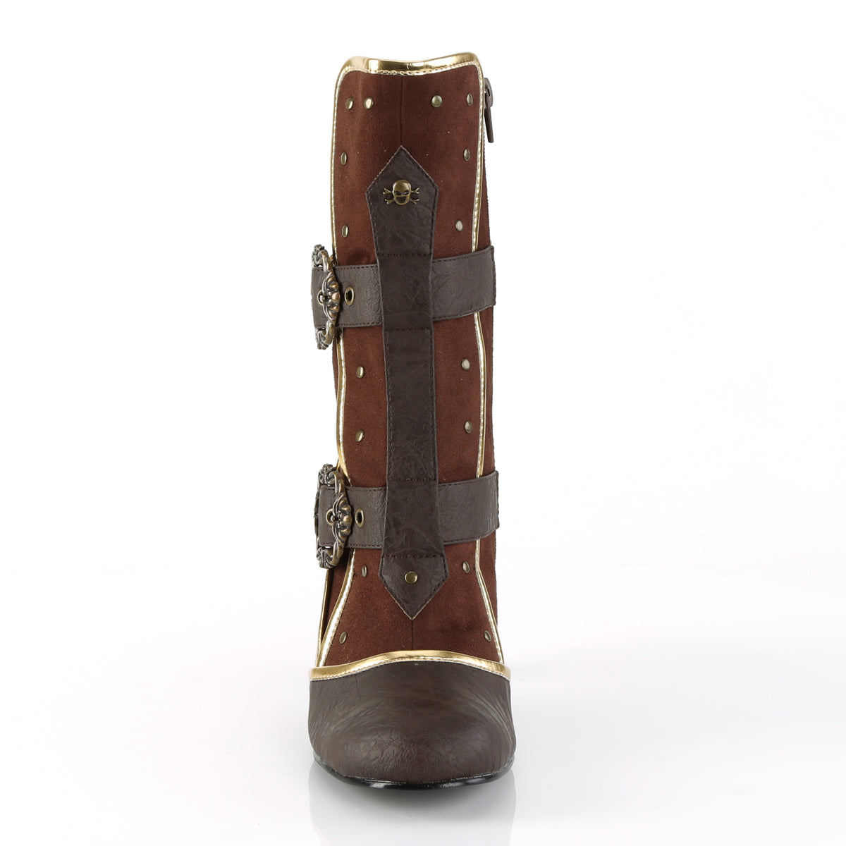 Funtasma Bottes pour femmes MATEY-205 brun en détresse PU-microfibre