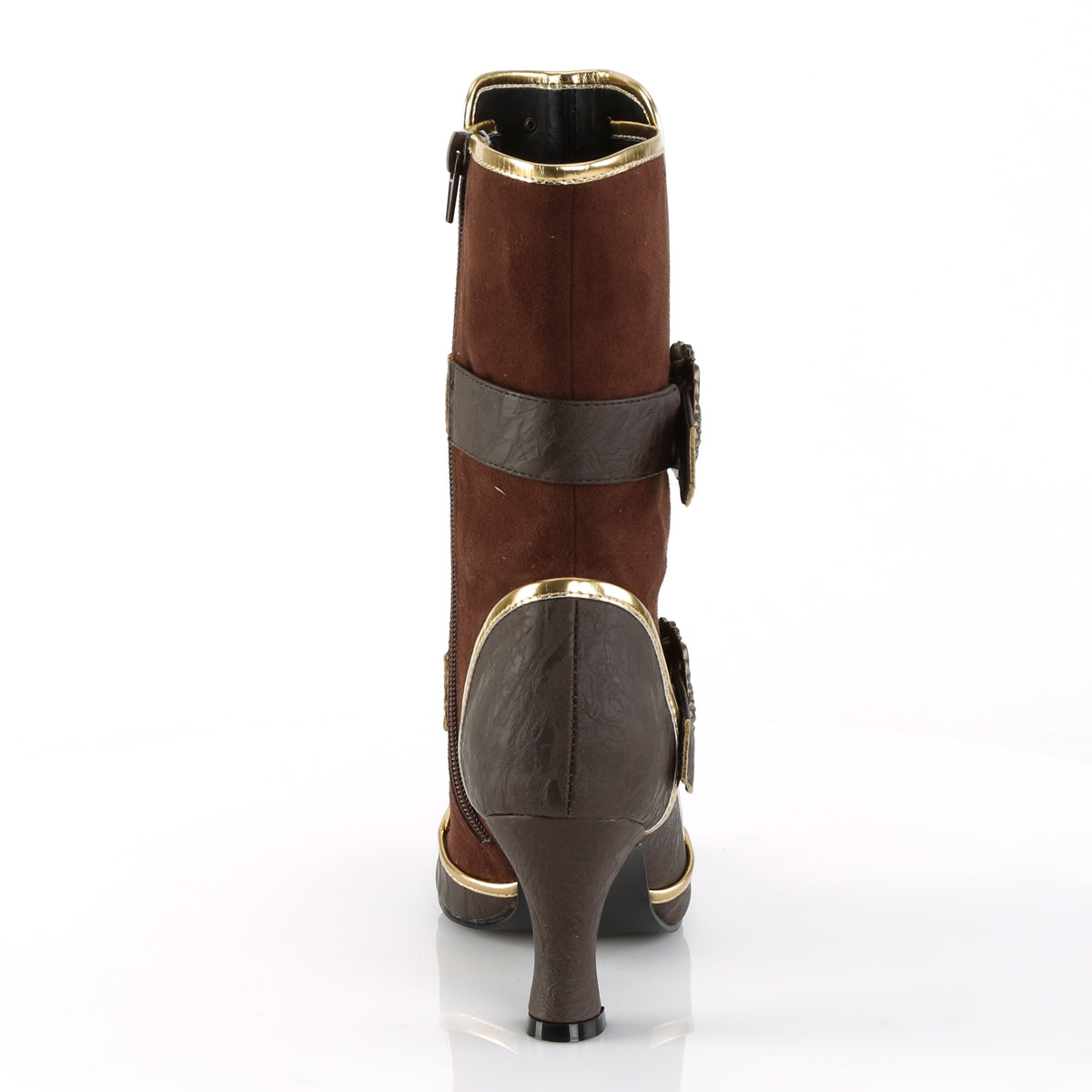 Funtasma Bottes pour femmes MATEY-205 brun en détresse PU-microfibre