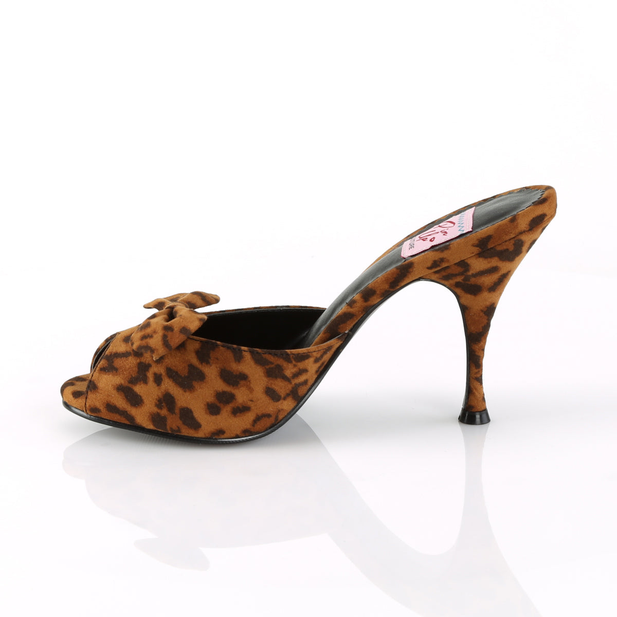 Pin Up Couture Pompes pour femmes MONROE-08 Tissu d'impression léopard