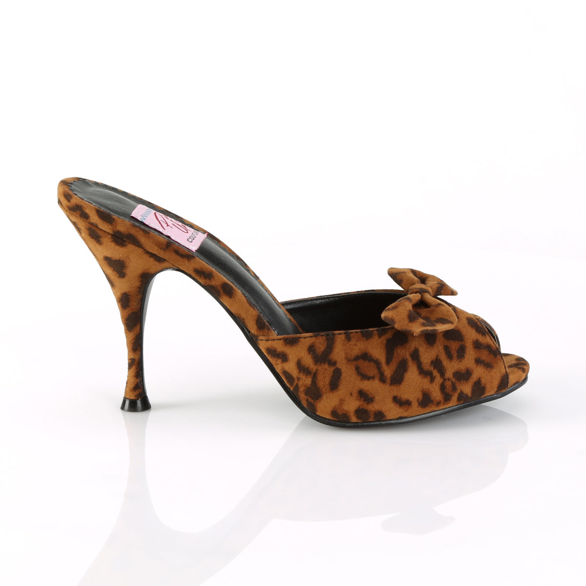 Pin Up Couture Pompes pour femmes MONROE-08 Tissu d'impression léopard