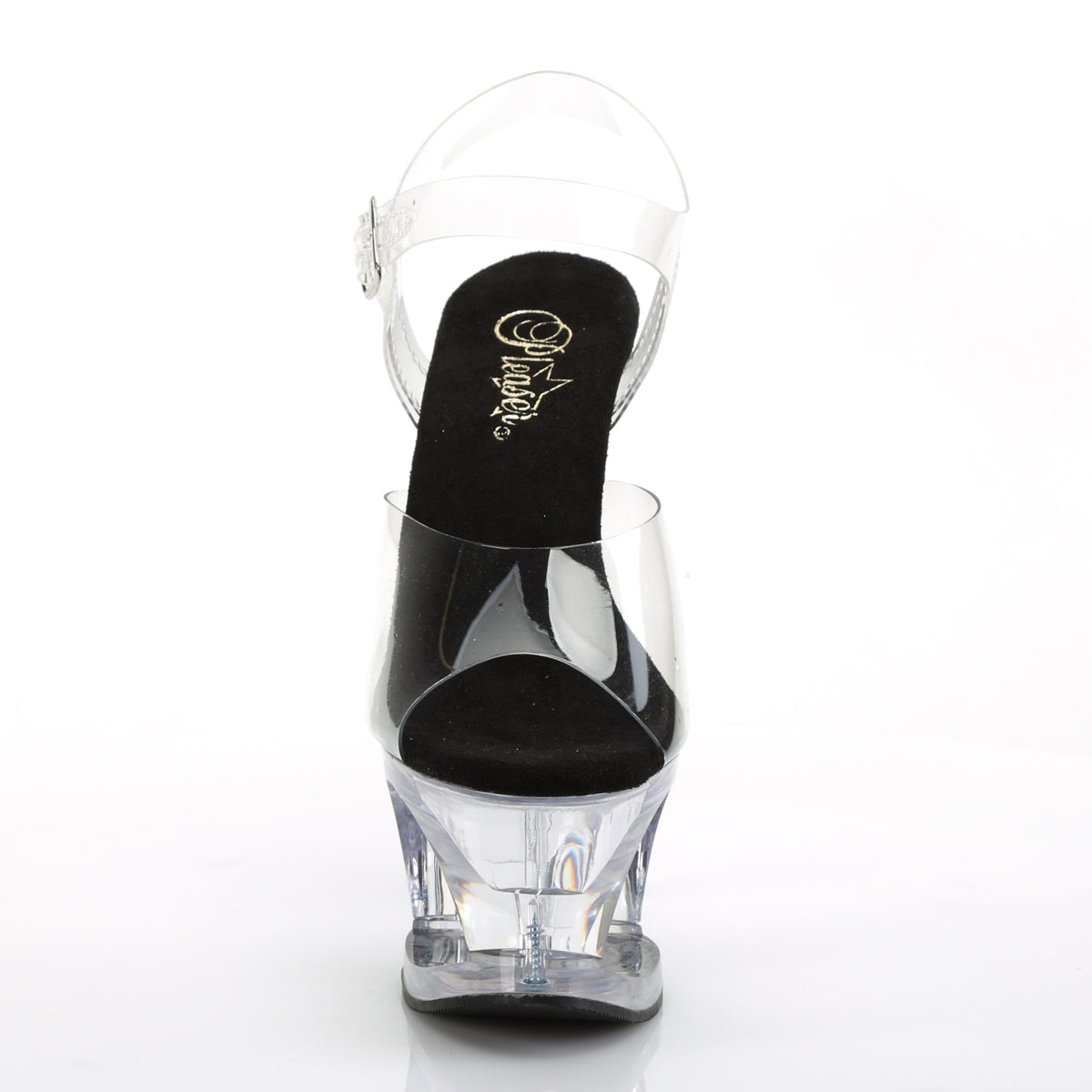 Pleaser Sandales pour femmes MOON-708 CLR-BLK / CLR