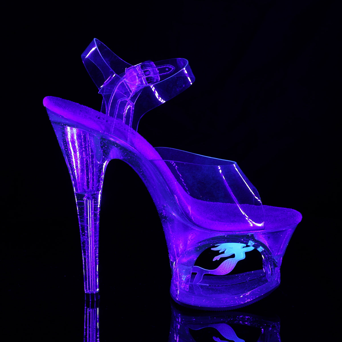 Pleaser Sandales pour femmes MOON-708mer CLR / CLR