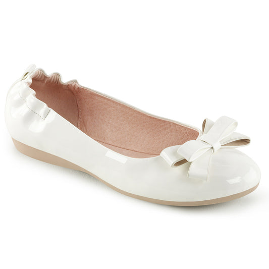 Pin Up Couture Pompes pour femmes OLIVE-03 wht pat