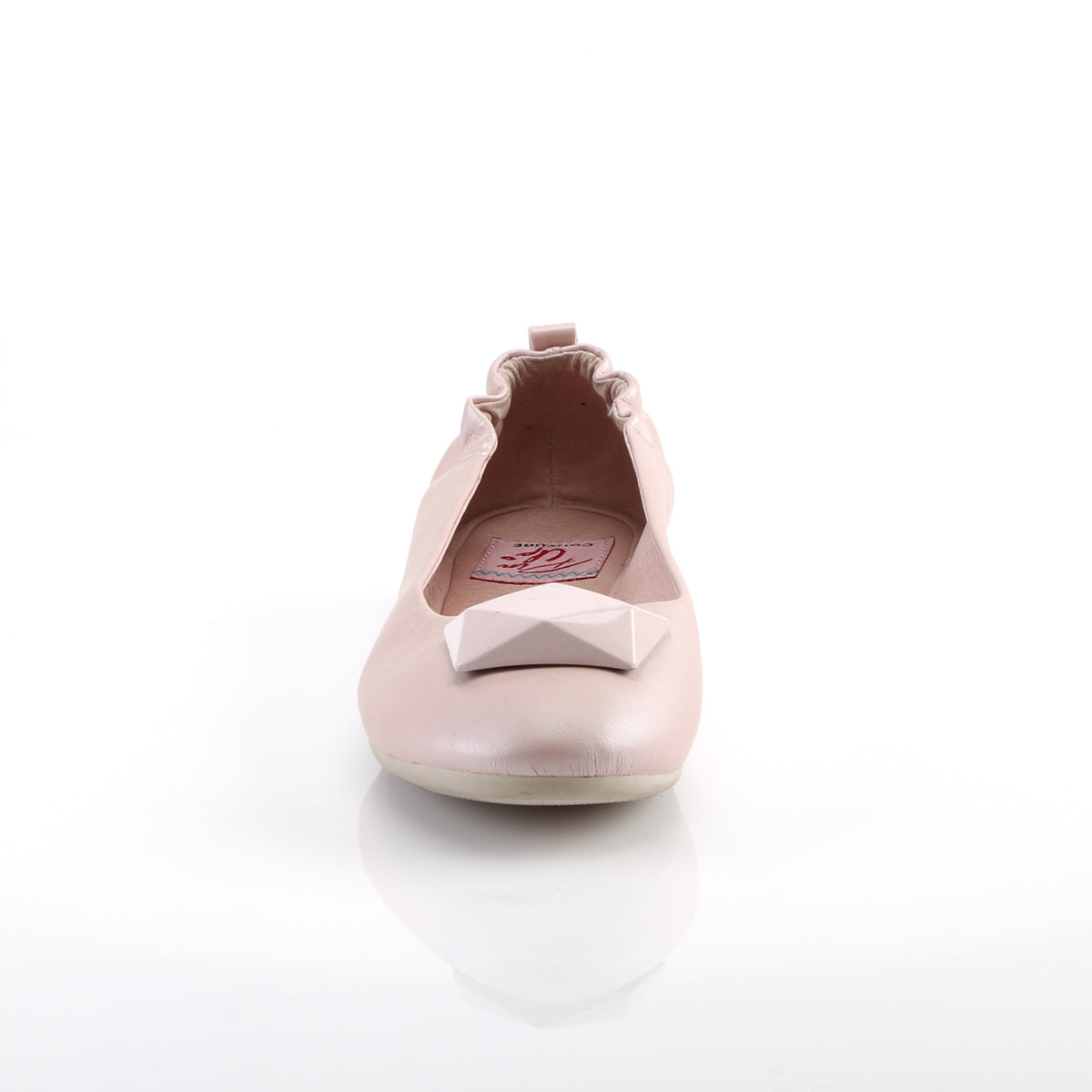 Pin Up Couture Pompes pour femmes OLIVE-08 B. FAUX cuir rose