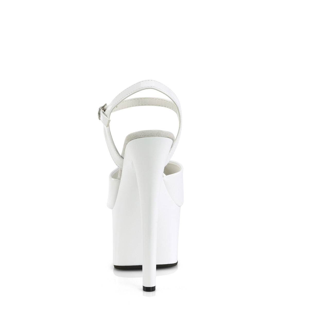 Pleaser Sandals PASSION-709 Wht Pat/Wht