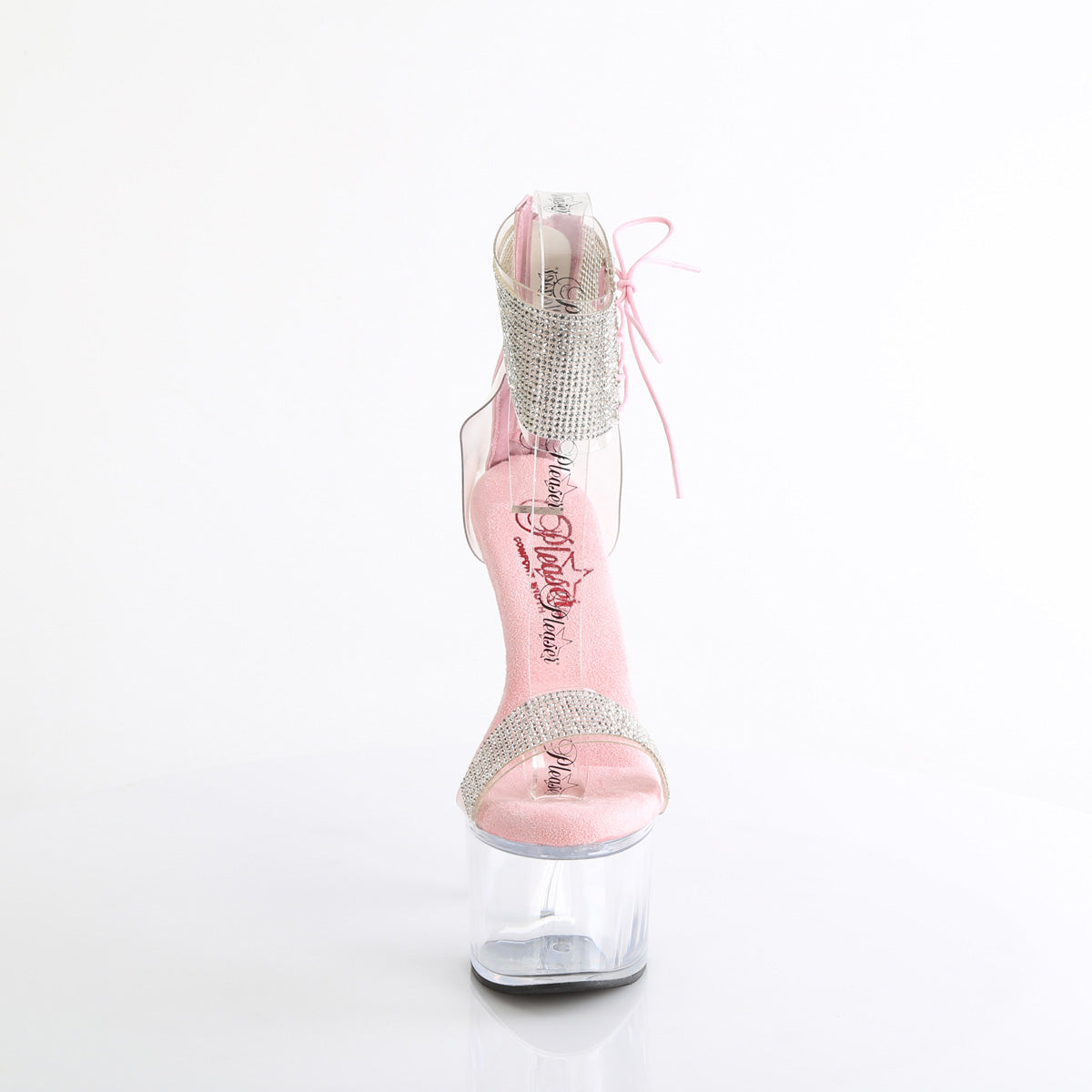 Pleaser PASSION-727RS Clr-B. Pink/Clr