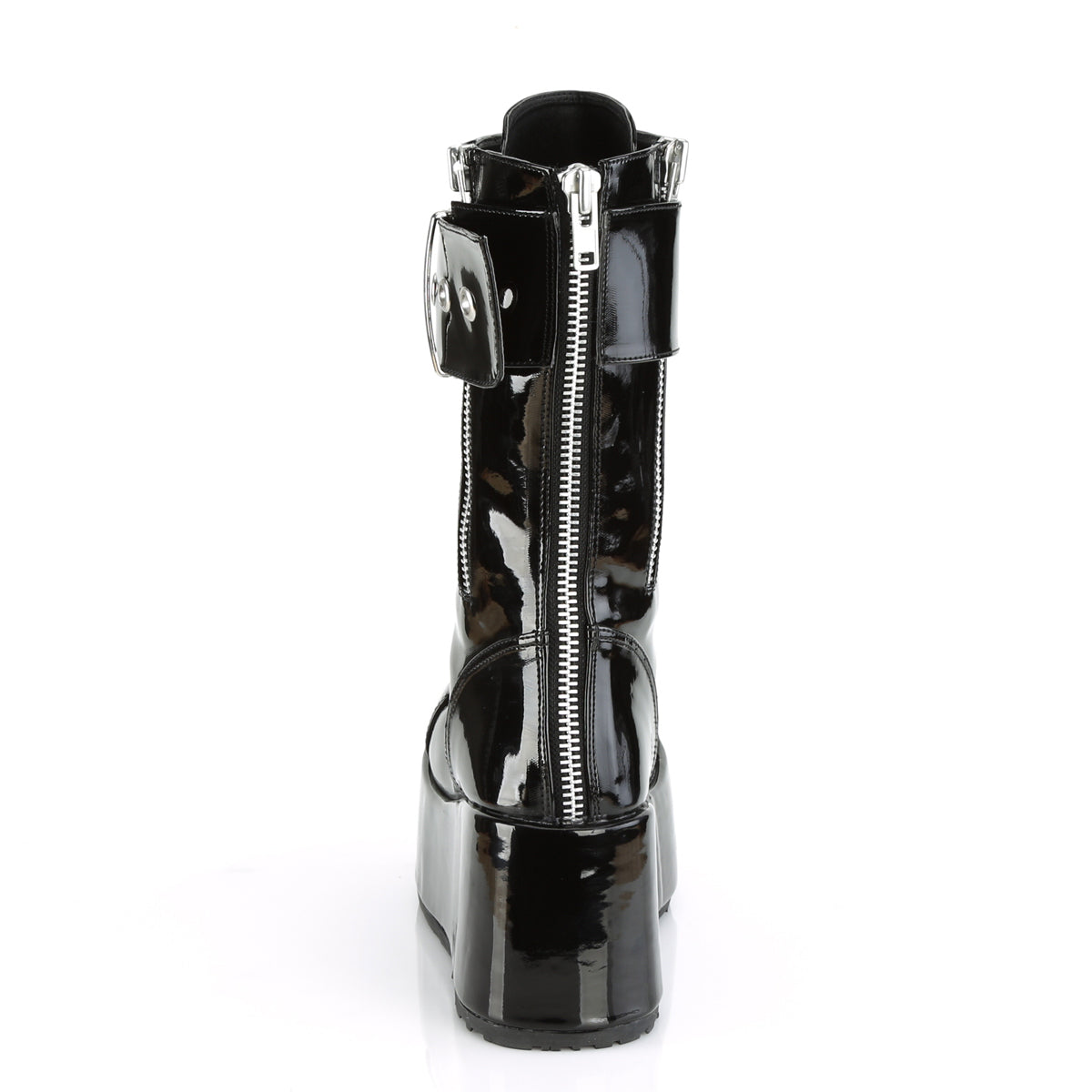 DemoniaCult Bottes pour hommes PETROL-150 blk pat