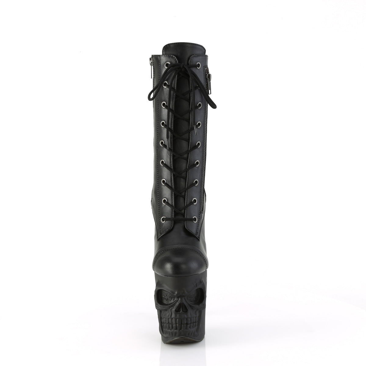 Pleaser Ankle Boots RAPTURE-1047 Blk Faux Leather/Blk Matte