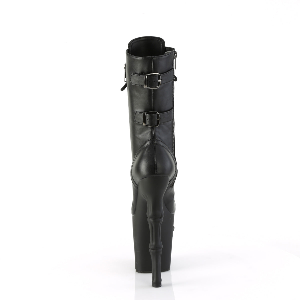 Pleaser Ankle Boots RAPTURE-1047 Blk Faux Leather/Blk Matte