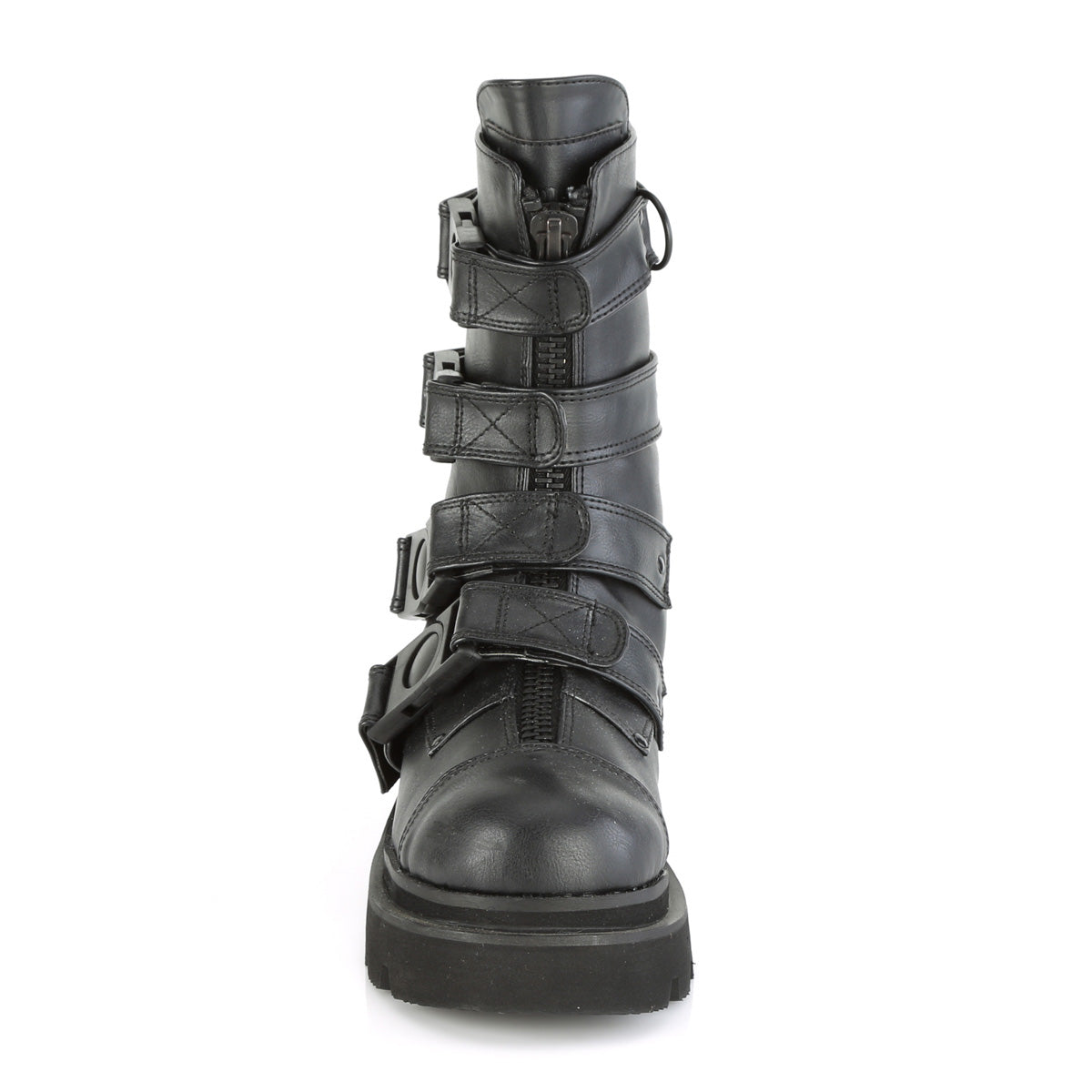 DemoniaCult Boots RENEGADE-55 Blk Vegan Leather