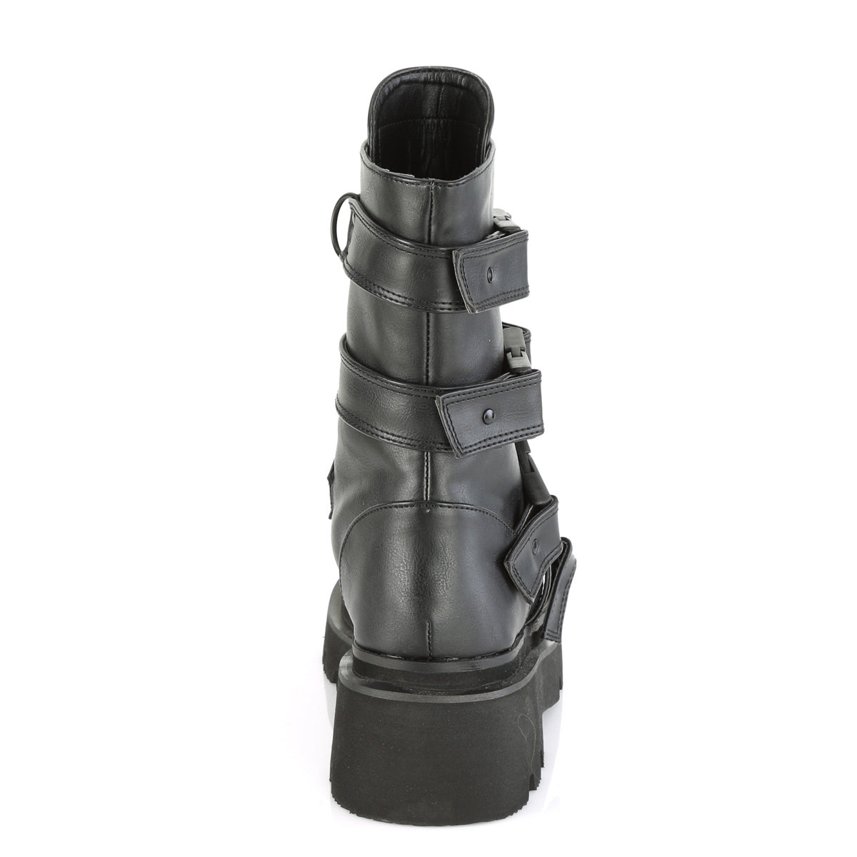 DemoniaCult Boots RENEGADE-55 Blk Vegan Leather