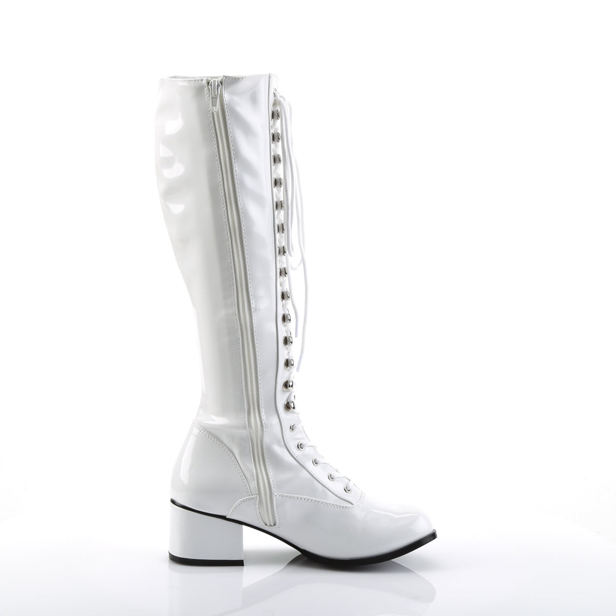 Funtasma Womens Boots RETRO-302 Wht Str Pat