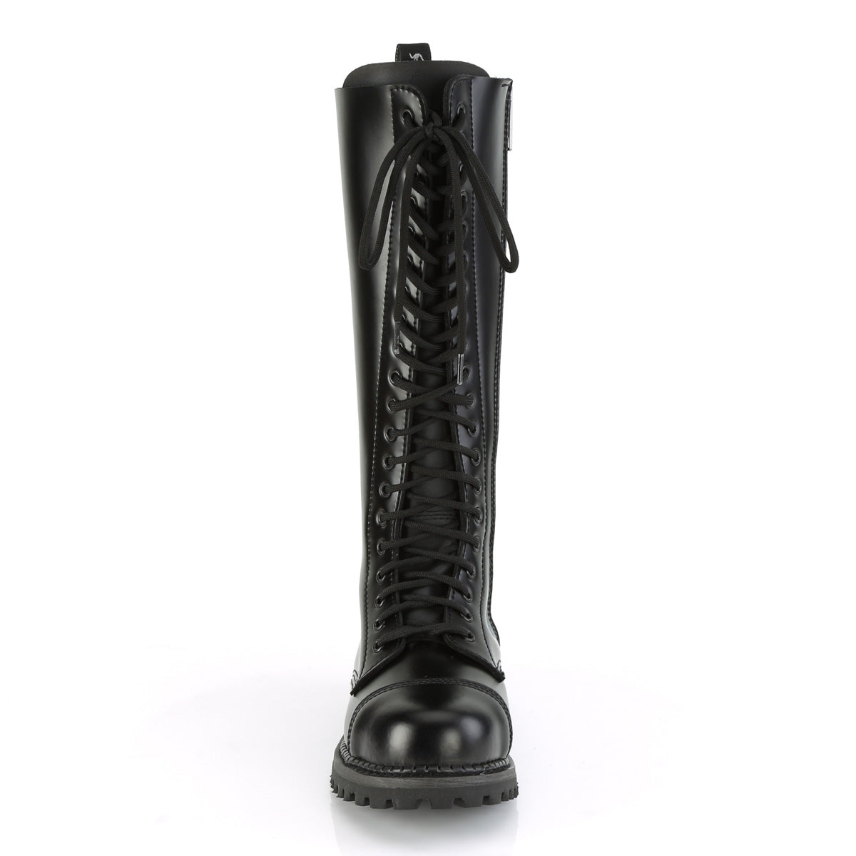 DemoniaCult Bottes pour hommes RIOT-20 BLK Cuir