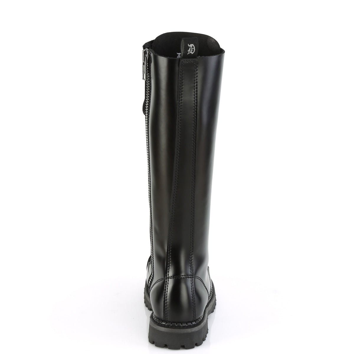 DemoniaCult Bottes pour hommes RIOT-20 BLK Cuir