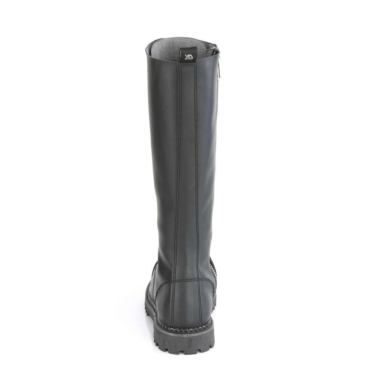 DemoniaCult Bottes pour hommes RIOT-20 Cuir végétalien BLK