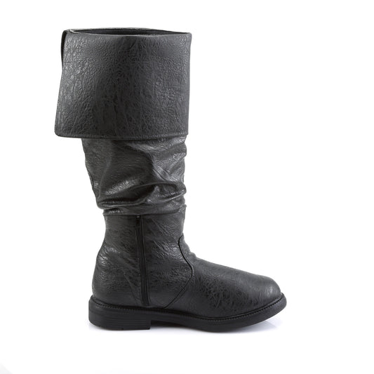 Funtasma Bottes pour hommes ROBINHOOD-100 blk en détresse PU