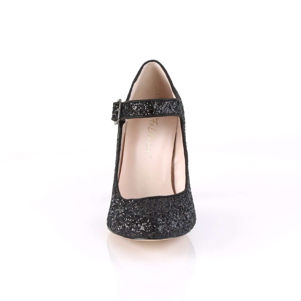 Fabulicious Pompes pour femmes SABRINA-07 blk paillettes
