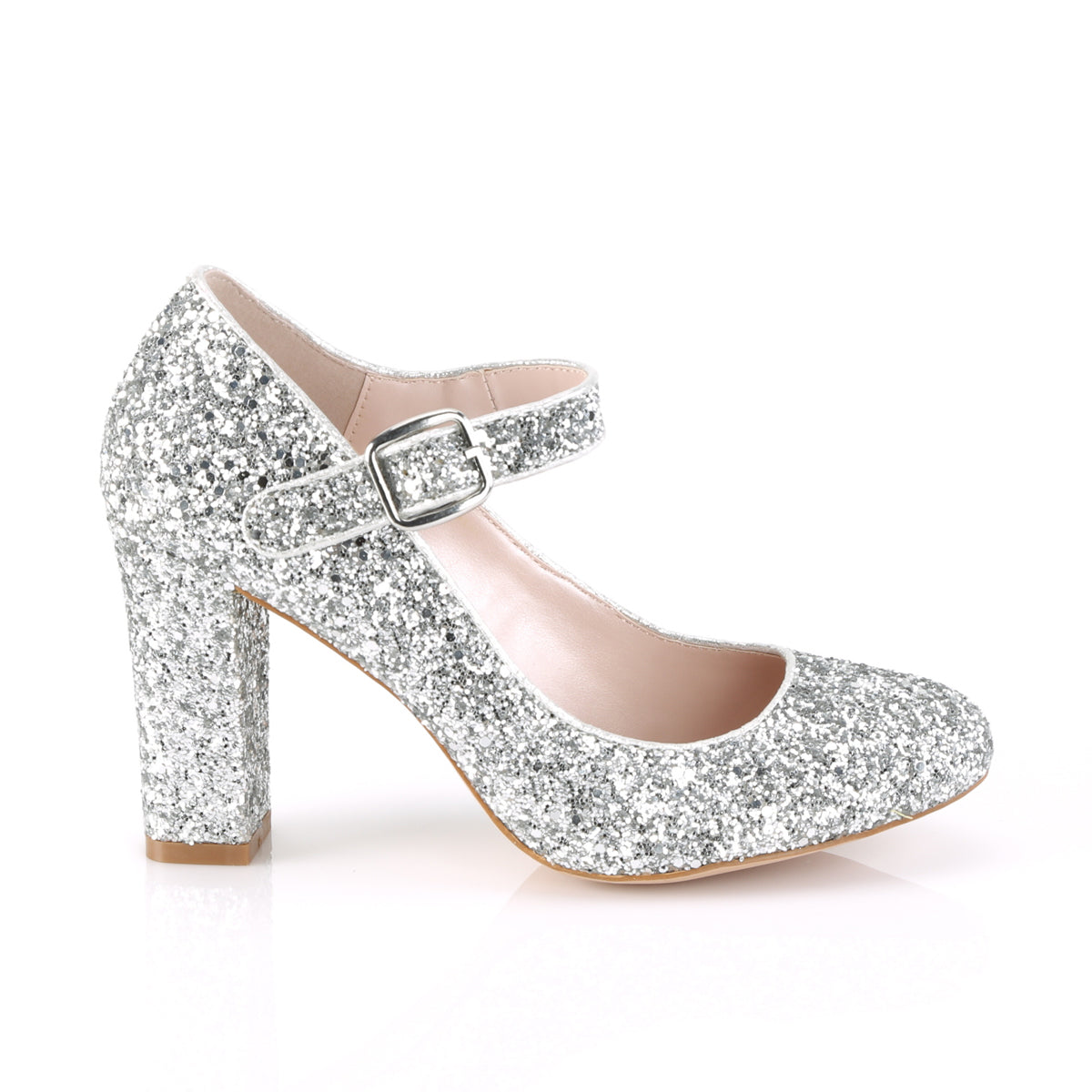 Fabulicious Pompes pour femmes SABRINA-07 Glitter SLV
