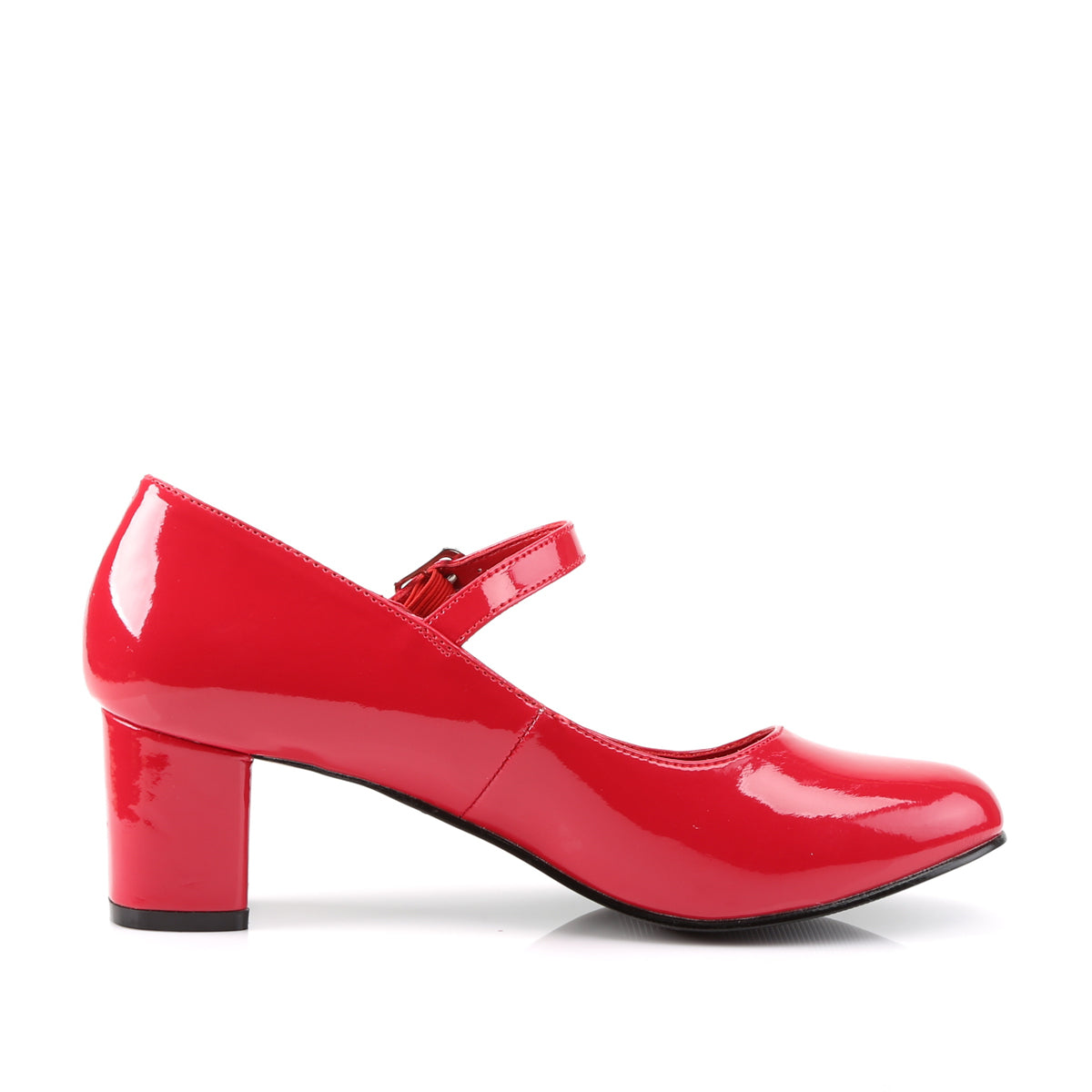 Funtasma Pompes pour femmes Schoolgirl-50 patère rouge