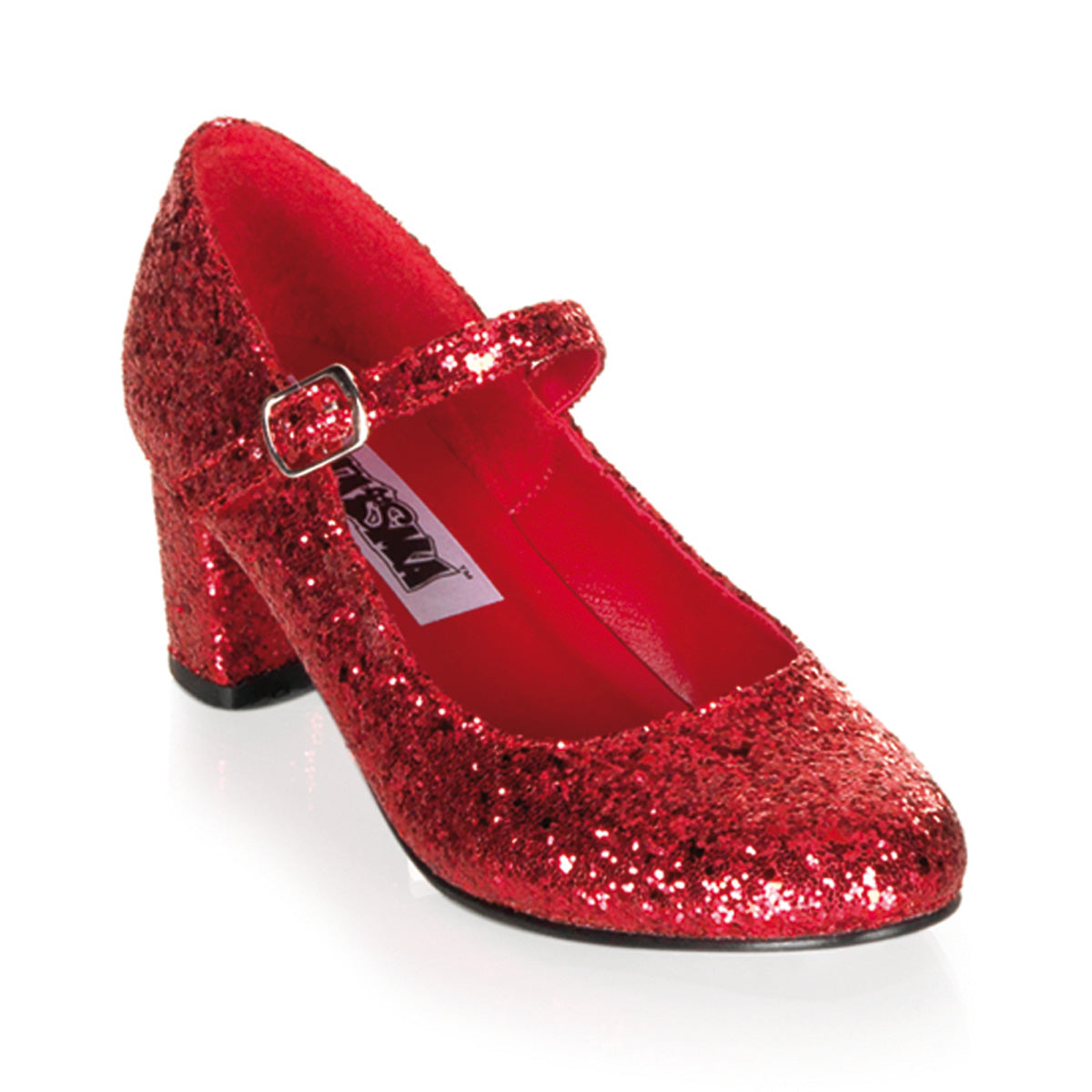 Funtasma Pompes pour femmes Schoolgirl-50g rouge gltr