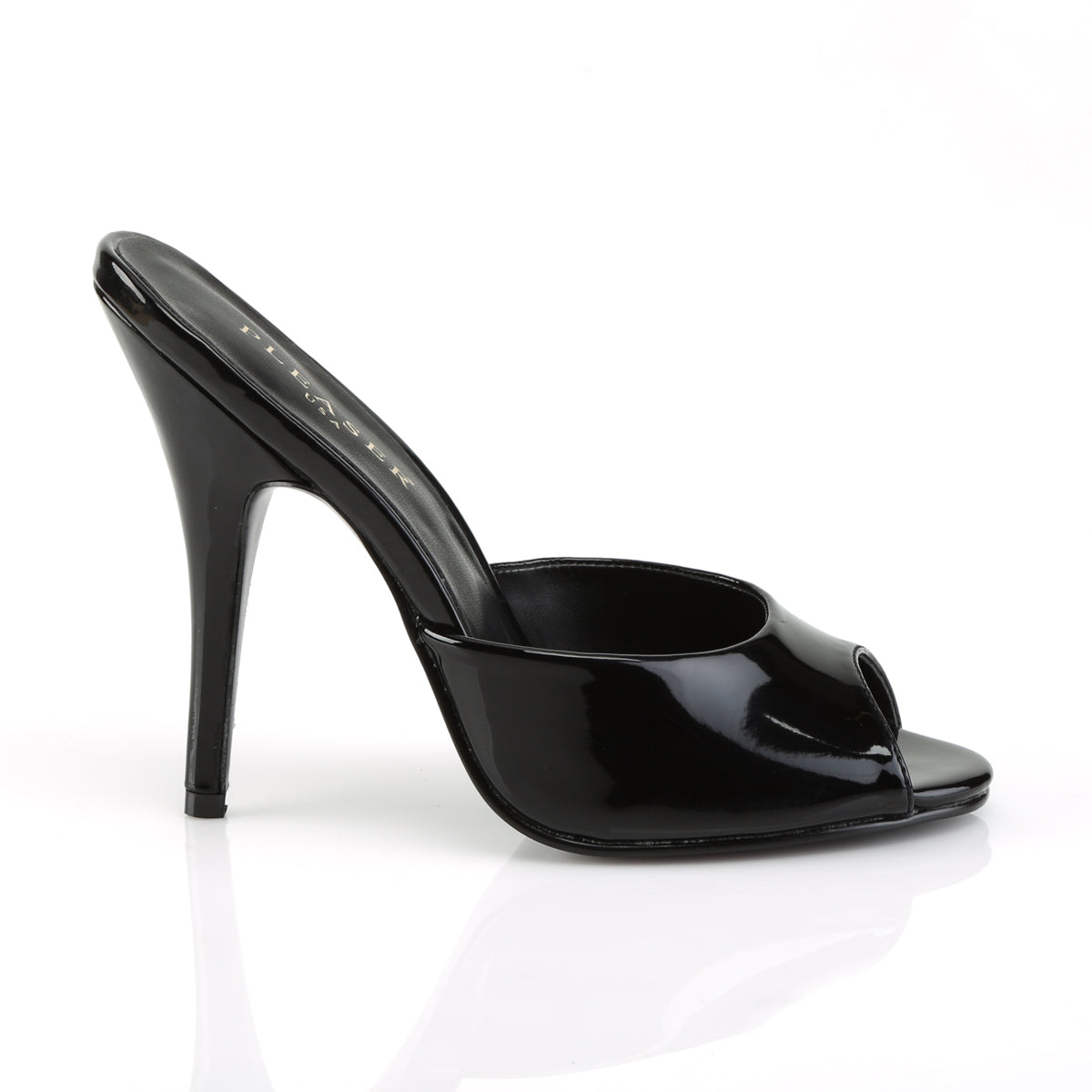 Pleaser Pink Label Sandales pour femmes SEDUCE-101 blk pat