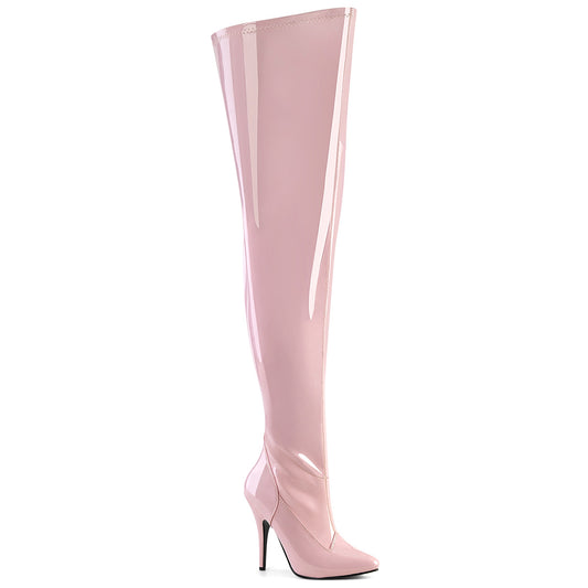 Pleaser   SEDUCE-3000wc B. Pink Str Pat