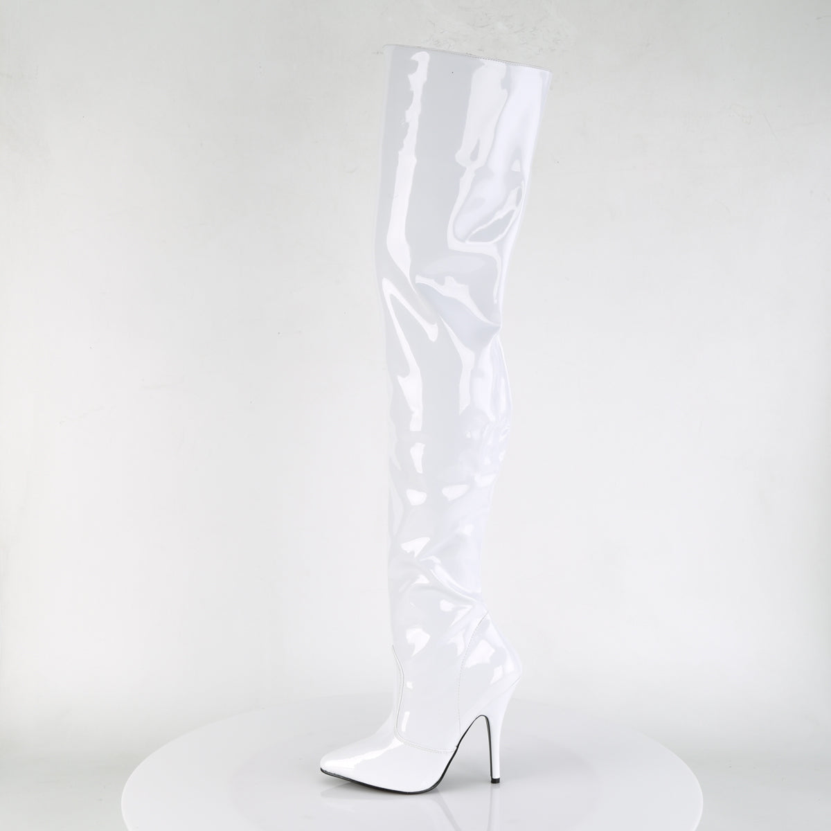Pleaser Bottes pour femmes SEDUCE-3010 wht pat