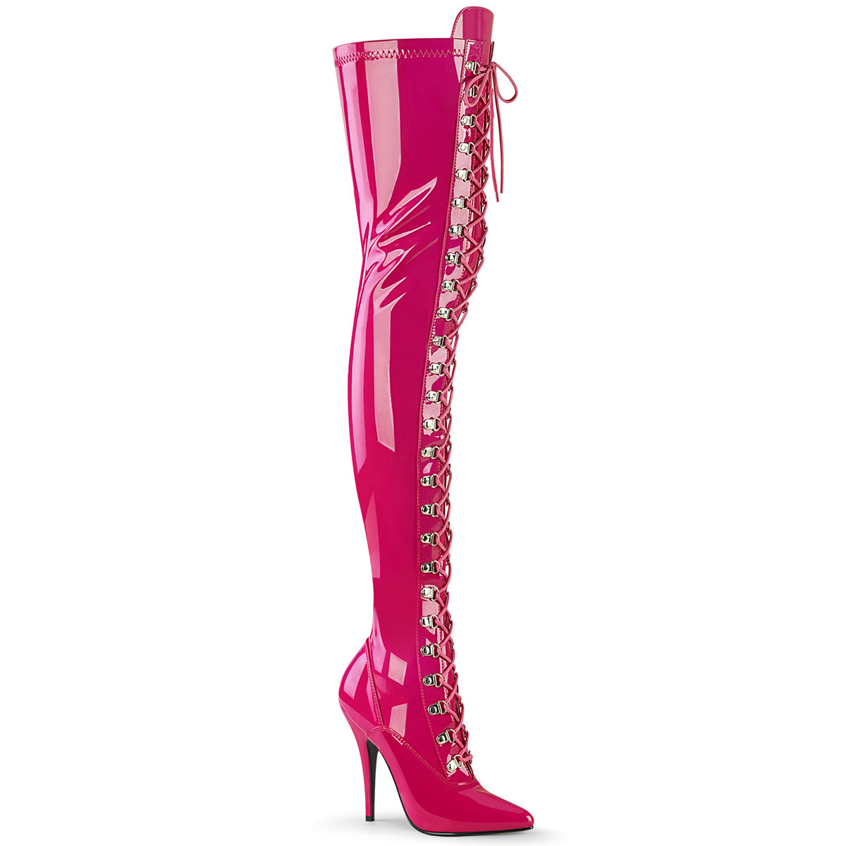 Pleaser Womens Boots SEDUCE-3024 H. Pink Pat