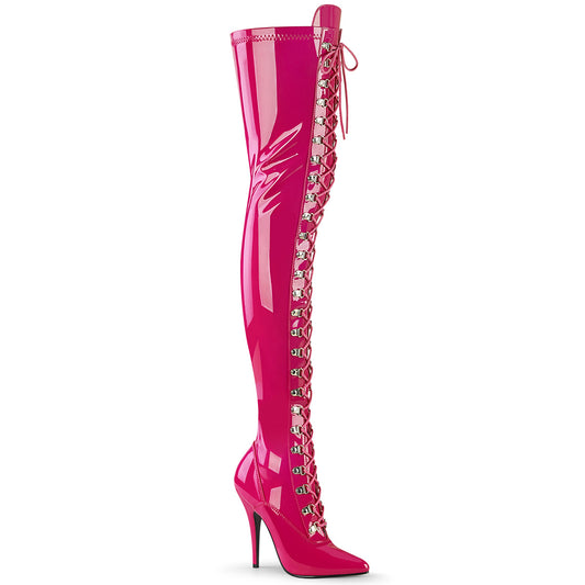 Pleaser Bottes pour femmes SEDUCE-3024 H. Pat rose