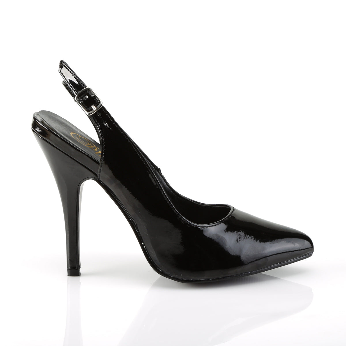 Pleaser Pompes pour femmes SEDUCE-317 blk pat