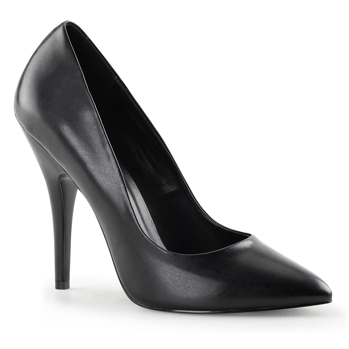 Pleaser Pompes pour femmes SEDUCE-420 Blk Faux Cuir