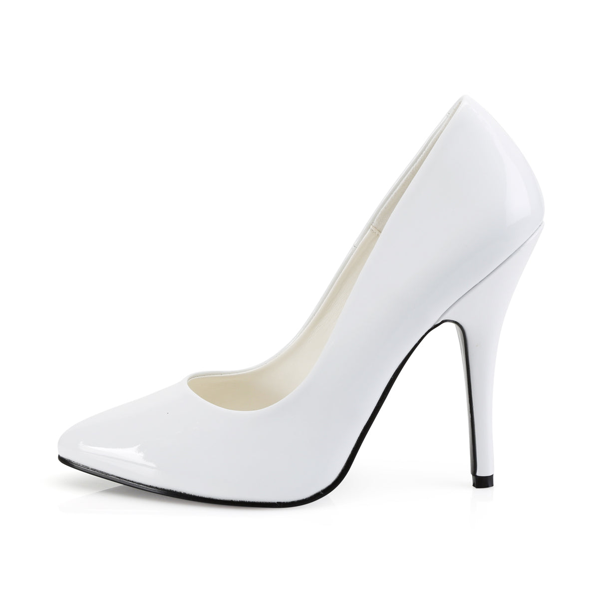 Pleaser Womens Pumps SEDUCE-420 Wht Pat