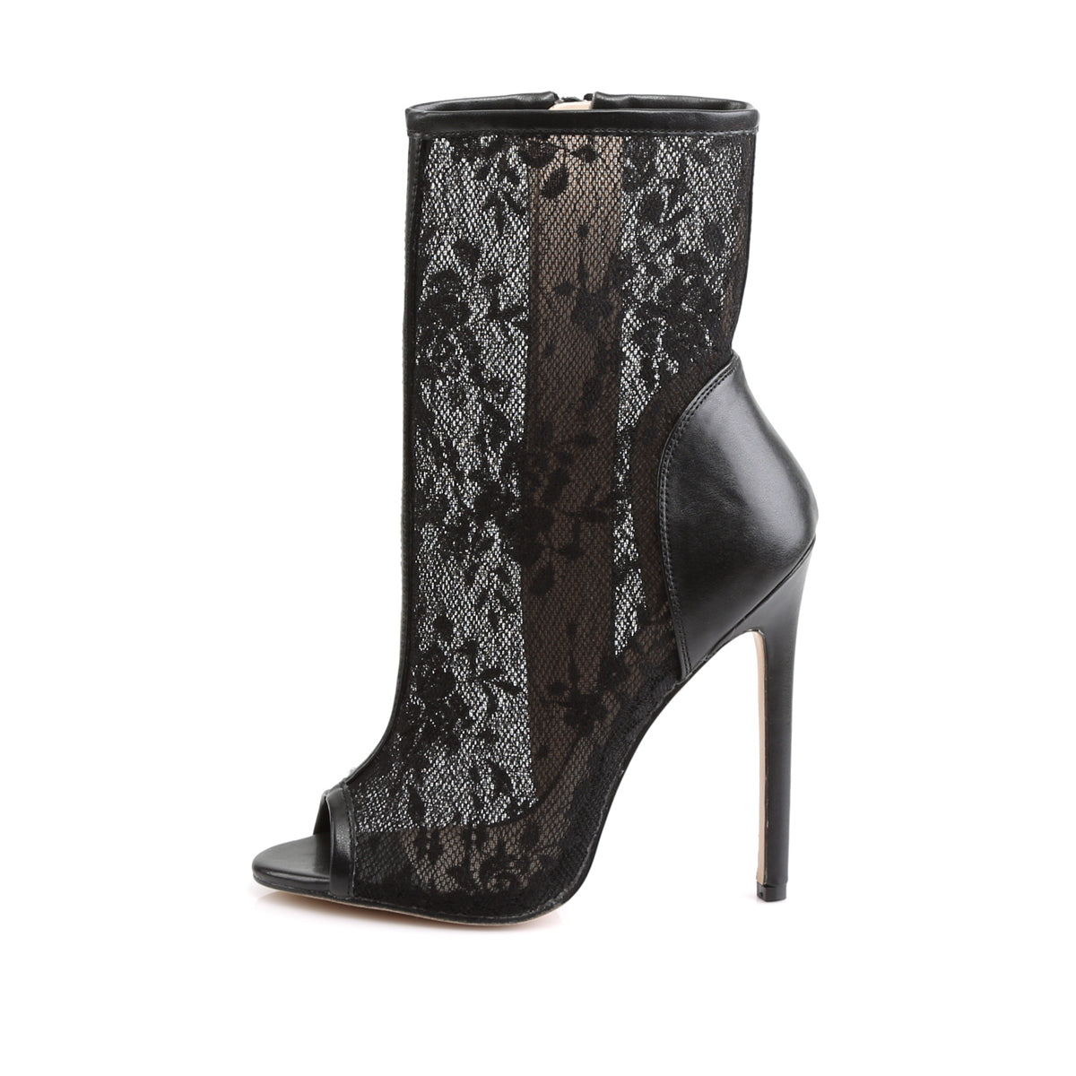 Fabulicious Bottines pour femmes SEXY-1008 blk PU-dentelle