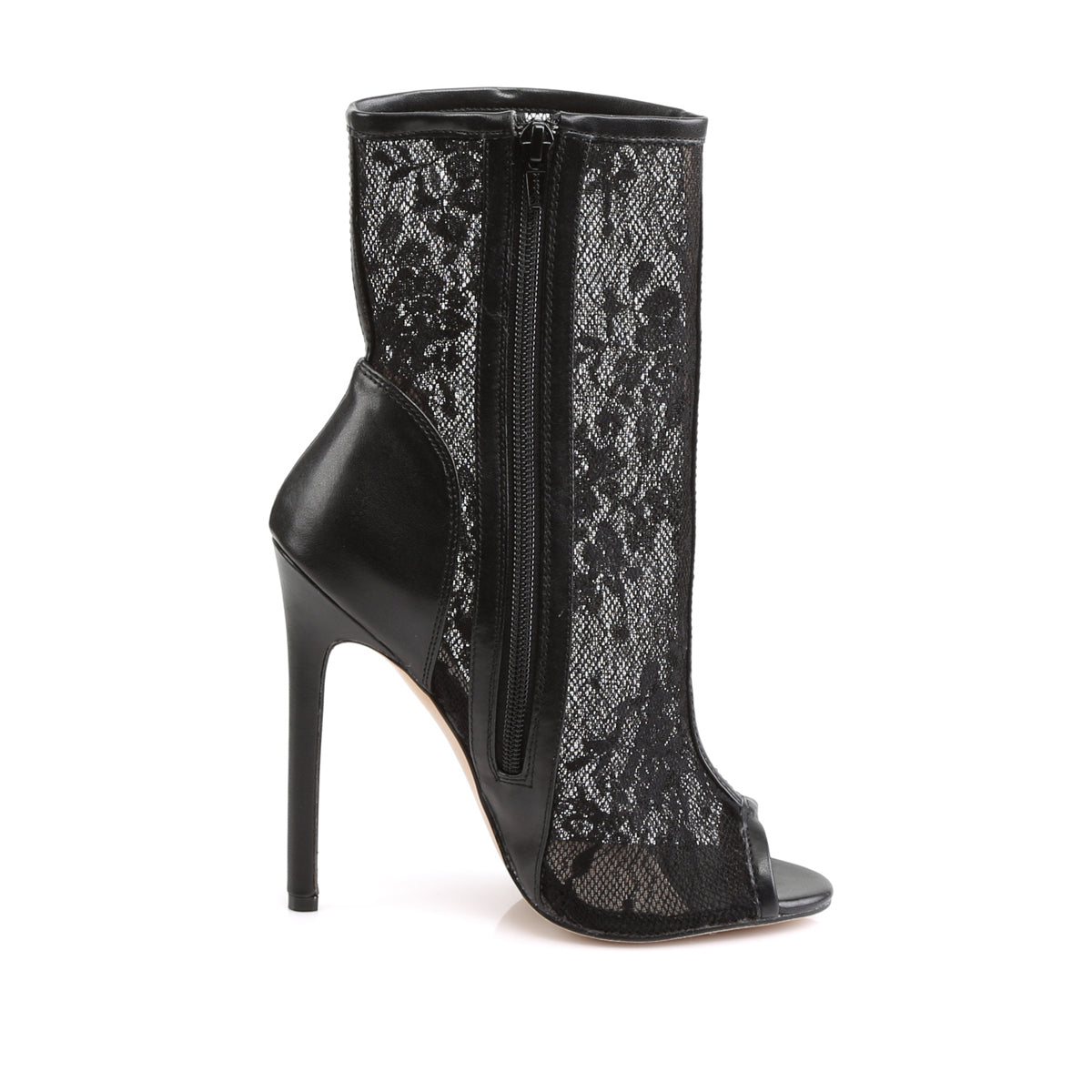 Fabulicious Bottines pour femmes SEXY-1008 blk PU-dentelle