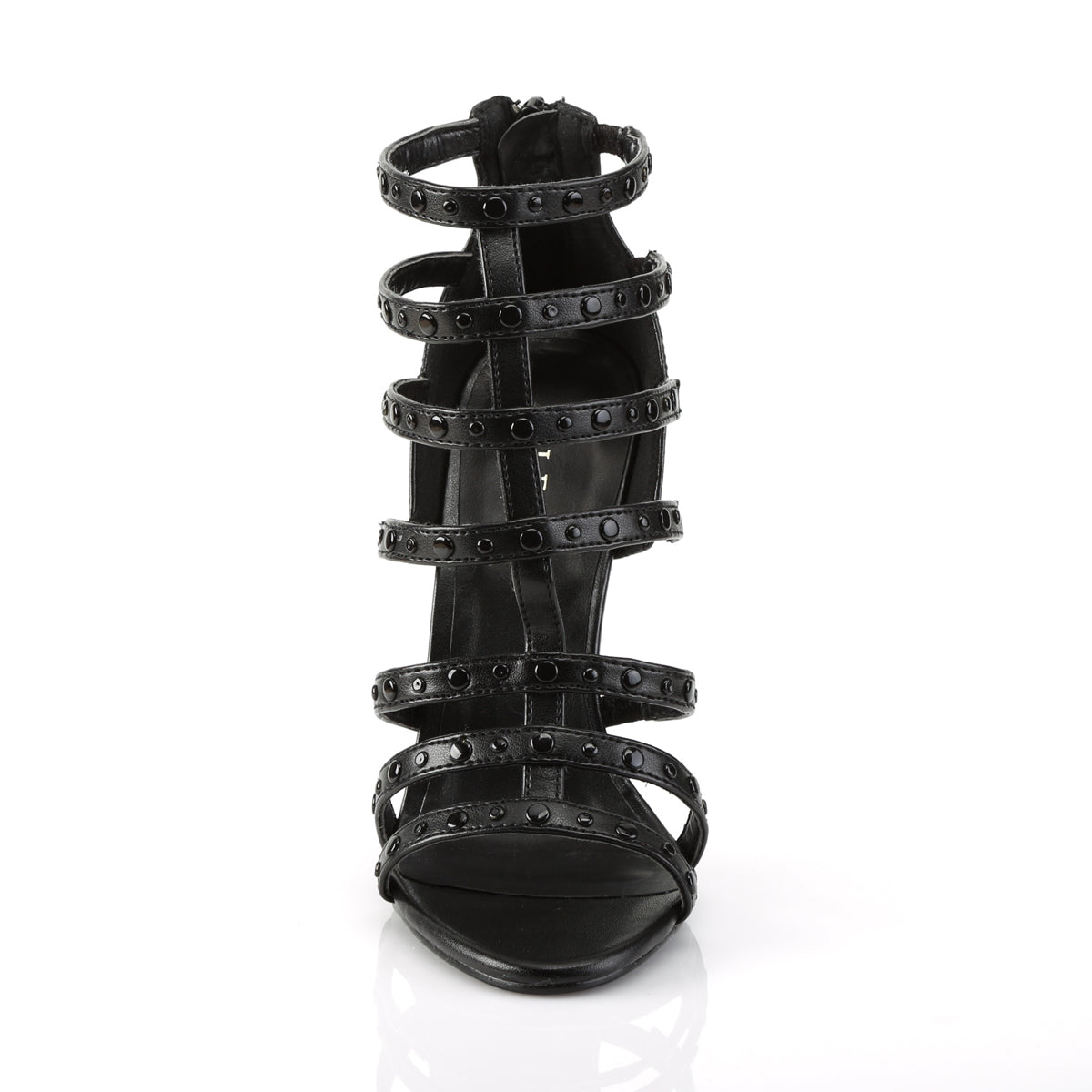 Pleaser Pompes pour femmes SEXY-15 Cuir Faux Blk