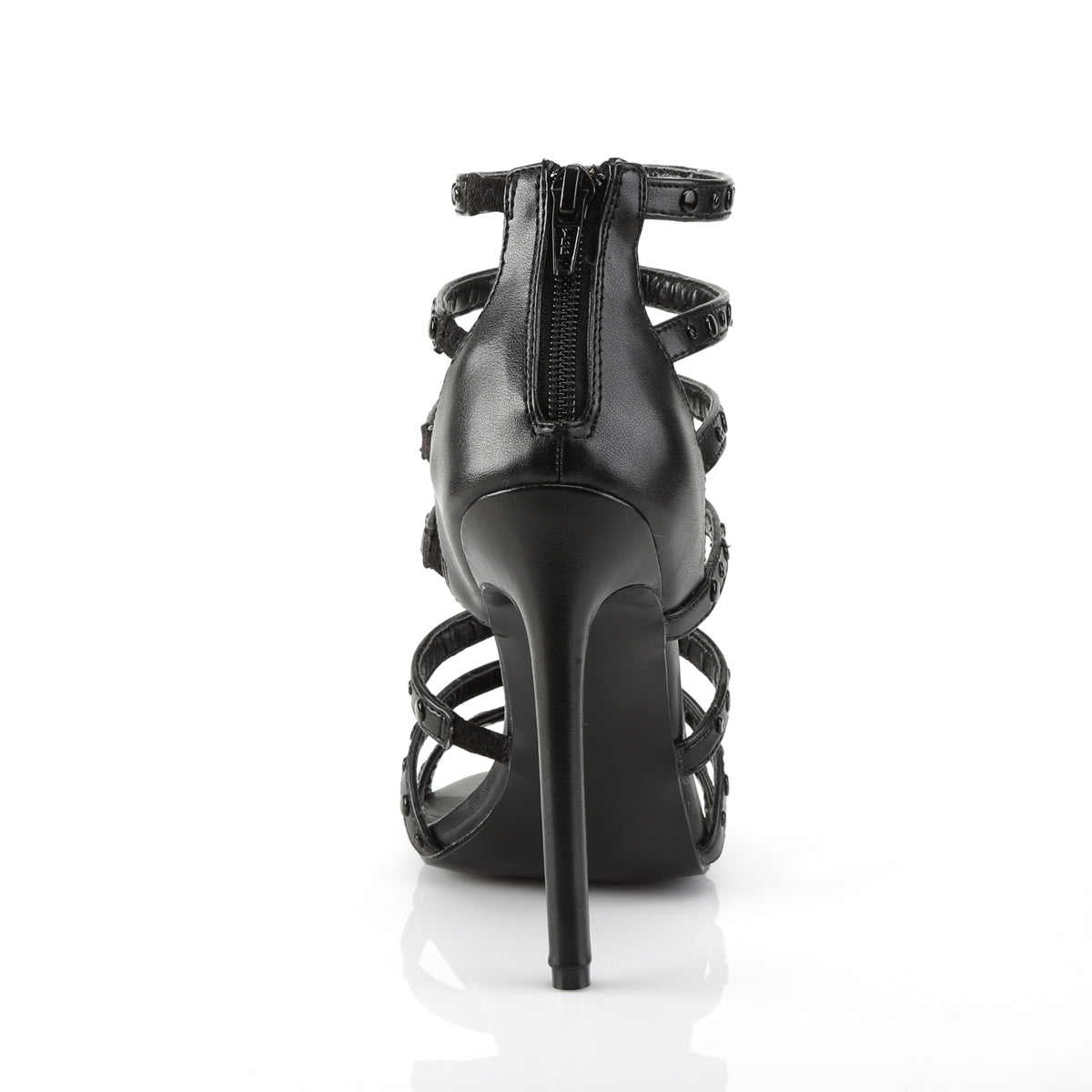 Pleaser Pompes pour femmes SEXY-15 Cuir Faux Blk